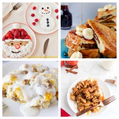 25 Breakfast Dishes for Christmas- Make Christmas morning breakfast special! Here are 25 delicious Christmas breakfast ideas you have to try! Casseroles, pancakes, waffles, egg dishes, scones, and more are included in this yummy roundup! | #Christmas #ChristmasRecipes #recipes #breakfast #ACultivatedNest