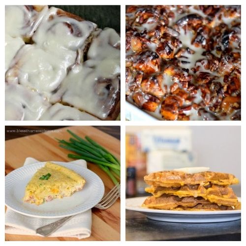 25 Christmas Breakfast Recipes- Make Christmas morning breakfast special! Here are 25 delicious Christmas breakfast ideas you have to try! Casseroles, pancakes, waffles, egg dishes, scones, and more are included in this yummy roundup! | #Christmas #ChristmasRecipes #recipes #breakfast #ACultivatedNest