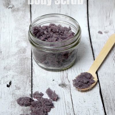 DIY Lavender Body Scrub