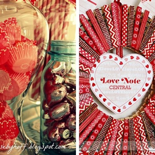 DIY Valentine's Day Decorations 13-14