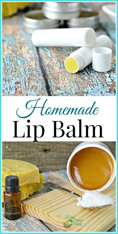 Homemade Lip Balm Recipe