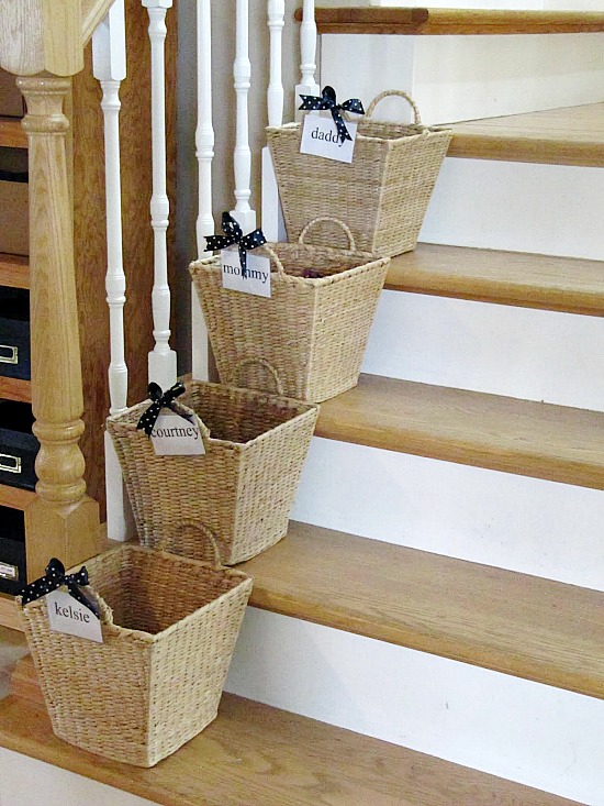 15 Pretty Organizing Solutions Using Baskets- If you want an easy, frugal, and beautiful way to organize your home, then you should use baskets! Check out these clever basket organization solutions for ideas! | #organizingTips #homeOrganization #organize #organization #ACultivatedNest