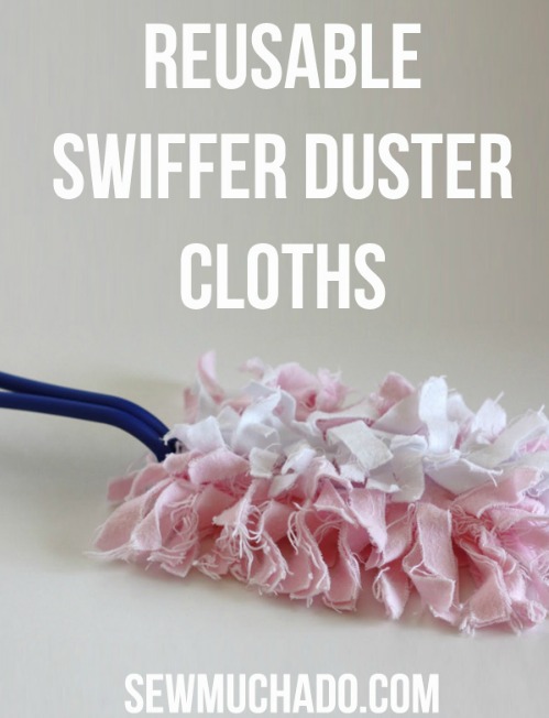 DIY Reusable Duster Cloths- You can save money and help the environment at the same time by making these DIY reusable products! They're so easy to make, and you can use your favorite colors! | eco friendly, frugal, ways to save money, wool dryer balls, cloth paper towels, unpaper towels, #diy #saveMoney #frugalLiving #moneySavingTips #ACultivatedNest