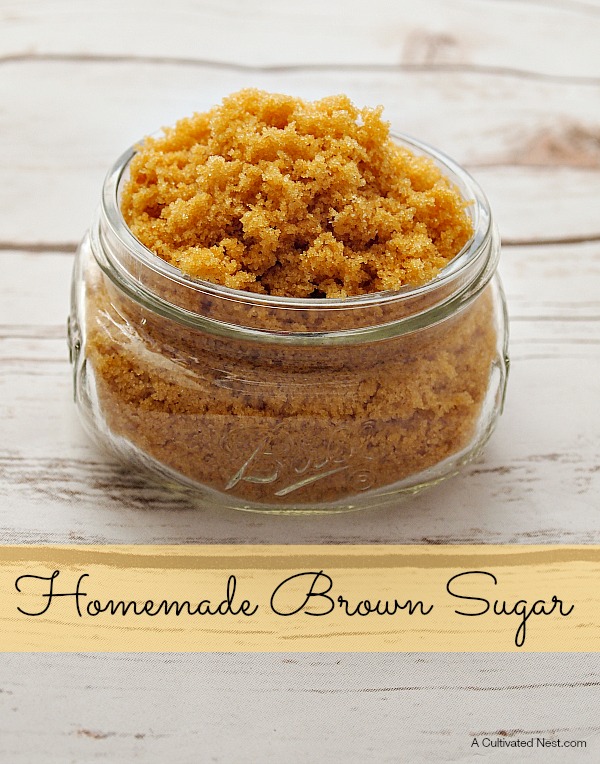 How To Make Your Own Brown Sugar