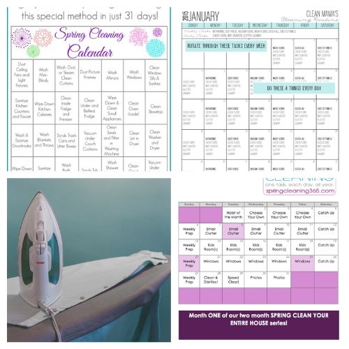 The Ultimate Spring Cleaning Guide - Spring Cleaning can be overwhelming! I've put together the Ultimate Spring Cleaning Guide with helpful spring cleaning checklists, challenges, calendars, and tips on the internet! | #ACultivatedNest