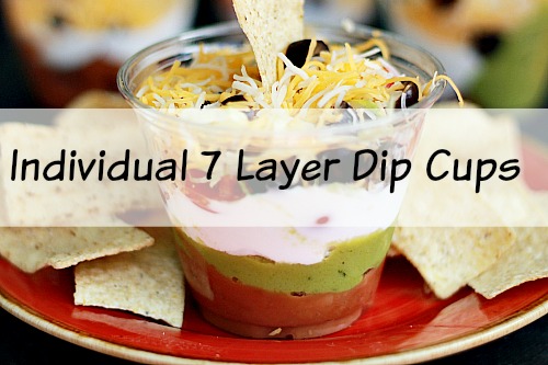 Individual 7 Layer Dip Cups