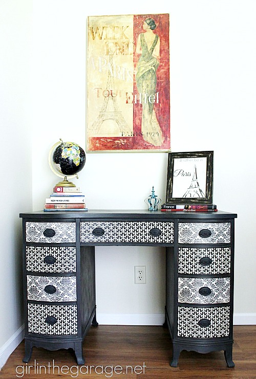 Fabric Lined Drawers with Mod Podge - Mod Podge Rocks