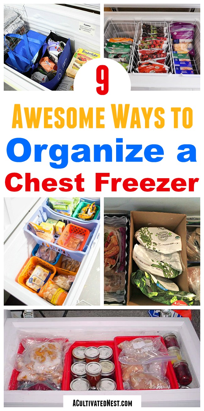 Ideas for Organizing A Chest Freezer