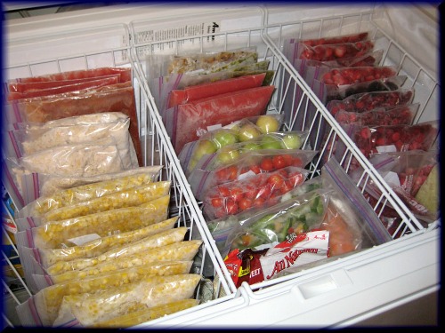 Ideas For Organizing a Chest Freezer - Tired of never knowing what's at the bottom of your deep freezer? Organizing a chest freezer is actually pretty simple if you know the right tips and tricks! Check out these 9 clever (and inexpensive) ways to organize a chest freezer! | #ACultivatedNest
