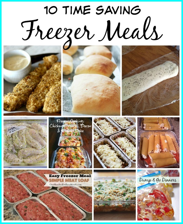 10 Make Ahead Freezer Meals For Lunch Or Dinner