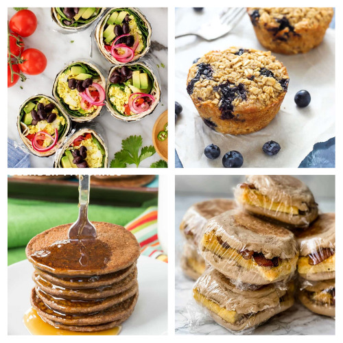 Time Saving and Delicious Breakfast Freezer Meal Recipes- If you want delicious meals without having to spend ages in the kitchen, then you need to check out these freezer meal recipes! | breakfast freezer meals, lunch freezer meals, dinner freezer meals, #freezerMeals #recipes #freezerCooking #dinnerRecipes #ACultivatedNest