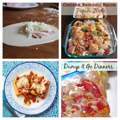 Easy Freezer Cooking Recipes- If you want delicious meals without having to spend ages in the kitchen, then you need to check out these freezer meal recipes! | breakfast freezer meals, lunch freezer meals, dinner freezer meals, #freezerMeals #recipes #freezerCooking #dinnerRecipes #ACultivatedNest