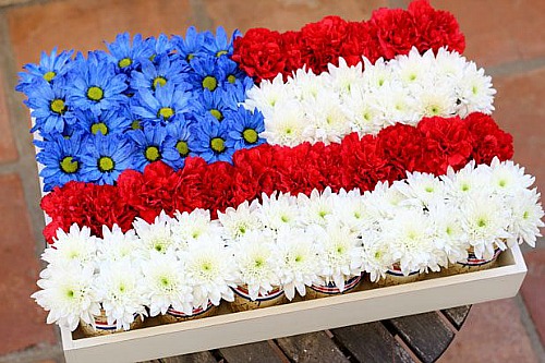 20 Creative Patriotic DIY Decorations- It's easy to add a patriotic touch to your home for Memorial Day, the Fourth of July, or just because. All you need to do is make one of these 15 patriotic DIY Home Decor Projects! There are so many great red, white, and blue projects to choose from! | #FourthOfJuly #MemorialDay #DIYProjects #crafts #ACultivatedNest