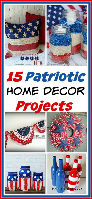 20 Creative Patriotic DIY Home Décor Projects- A Cultivated Nest