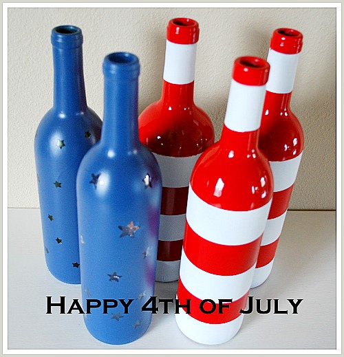 20 Creative Patriotic DIY Decorations- It's easy to add a patriotic touch to your home for Memorial Day, the Fourth of July, or just because. All you need to do is make one of these 15 patriotic DIY Home Decor Projects! There are so many great red, white, and blue projects to choose from! | #FourthOfJuly #MemorialDay #DIYProjects #crafts #ACultivatedNest