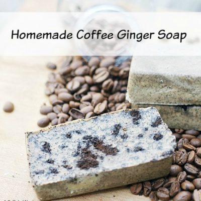 Homemade Coffee Ginger Soap