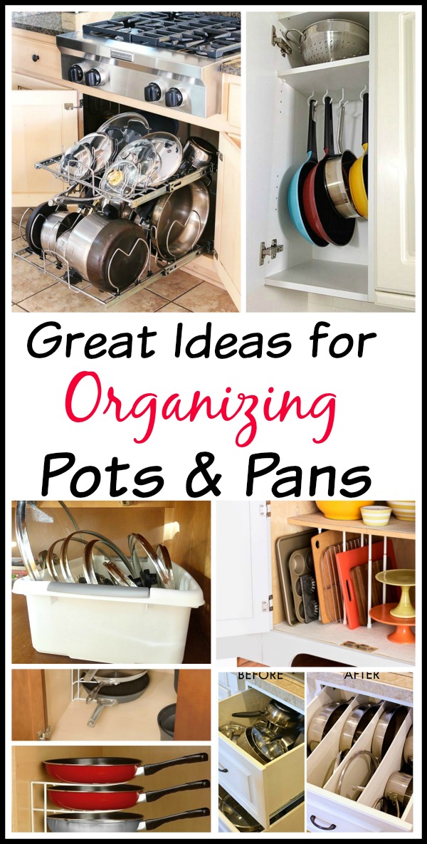 8 Ways to Organize Pots and Pans When Your Cabinet Space Is Limited