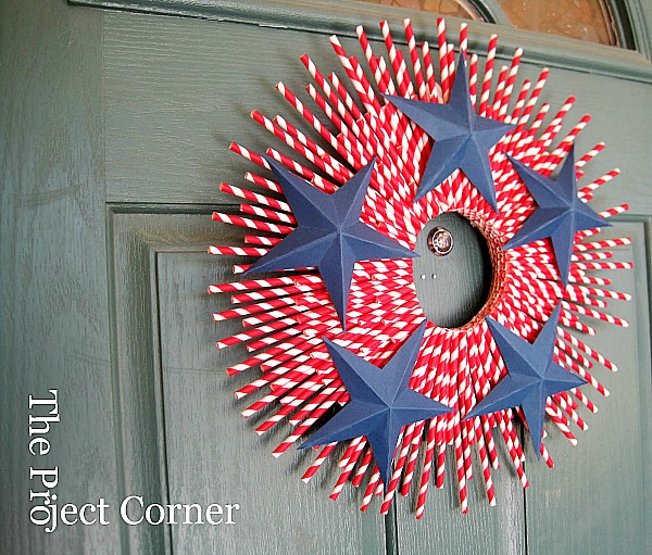 20 Creative Patriotic Decor Crafts- It's easy to add a patriotic touch to your home for Memorial Day, the Fourth of July, or just because. All you need to do is make one of these 15 patriotic DIY Home Decor Projects! There are so many great red, white, and blue projects to choose from! | #FourthOfJuly #MemorialDay #DIYProjects #crafts #ACultivatedNest