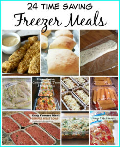 24 Time Saving Freezer Meal Recipes- A Cultivated Nest