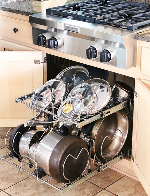 14 Pots and Pans Storage Ideas