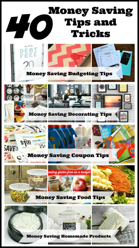 40 Money Saving Tips and Tricks