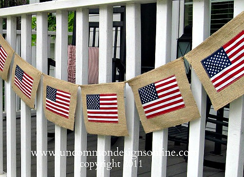 20 Cute Patriotic Outdoor DIY Decorations- These cute DIY patriotic outdoor decorations ideas will turn your ordinary yard or front porch into the festive place to be! | Fourth of July decorations, Memorial Day decorations, flag themed décor #FourthOfJuly #MemorialDay #DIY #patrioticDecor #ACultivatedNest