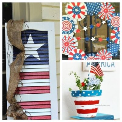 12 Cute DIY Patriotic Outdoor Decorations