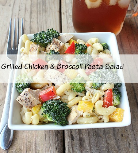 Grilled Chicken & Broccoli Pasta Salad