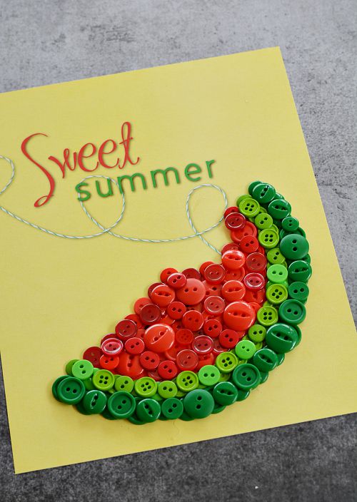 Paper Watermelon Quilling Art