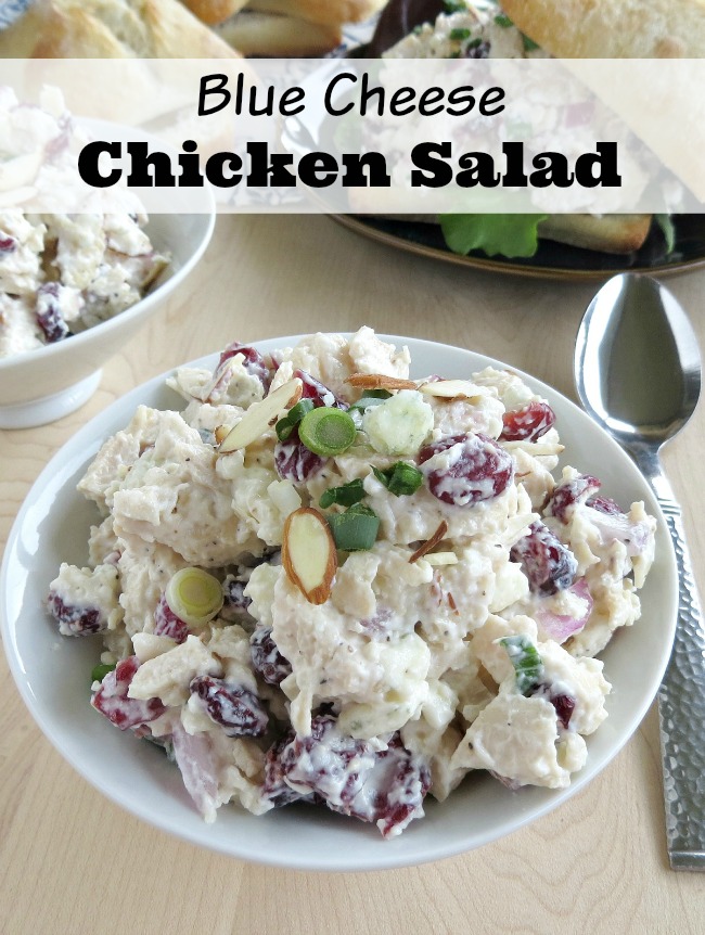 Easy blue cheese chicken salad