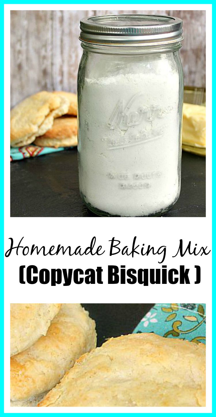 Homemade Baking Mix - Copycat Bisquick Recipe