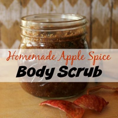 Easy Homemade Apple Spice Body Scrub