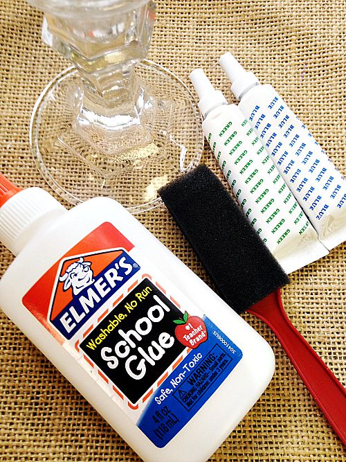 Elmer's Glue DIY Sea Glass