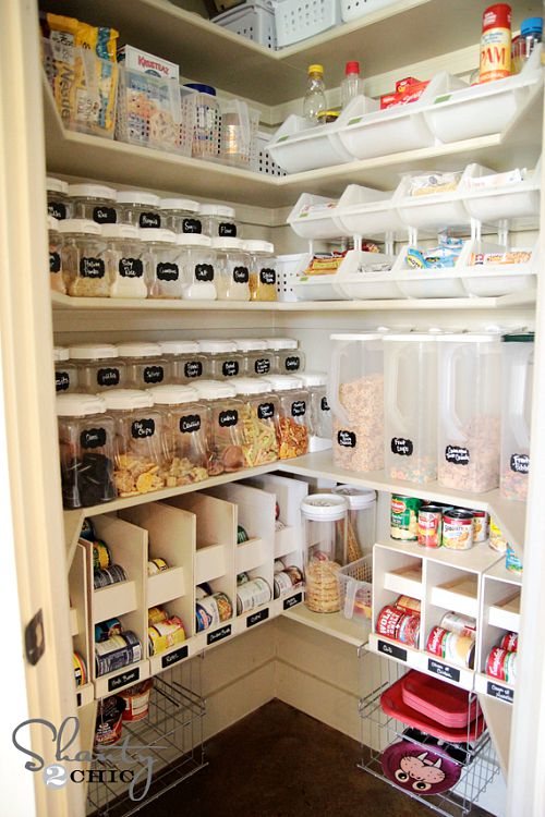 15 Pretty Pantry Storage Ideas- The perfect pantry is both functional, and beautiful. Check out these pretty pantry organization ideas to inspire your next pantry makeover! | #pantry #organization #organizingTips #kitchenOrganization #ACultivatedNest