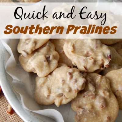 Quick and Easy Southern Pralines