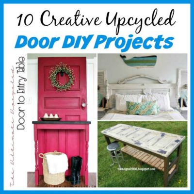 10 Creative Upcycled Door DIY Projects