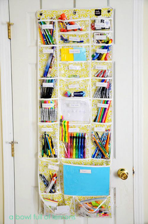 14 Useful Back to School Organizing Tips- Check out these 14 useful back to school organization ideas and help your kids and you keep everything in order during the school year! | get organized for back-to-school, homeschool room organization, organize, homeschooling, #backToSchool #organization #organizing #organizingTips #ACultivatedNest