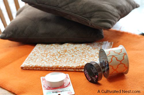 Easy No Sew Fall Pillow Ideas - DIY Beautify - Creating Beauty at Home