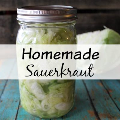 Easy and Inexpensive Homemade Sauerkraut