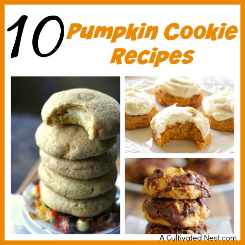 10 Delicious Pumpkin Cookie Recipes