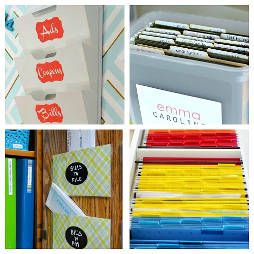 15 Handy Ways to Organize Your Personal Papers- A Cultivated Nest