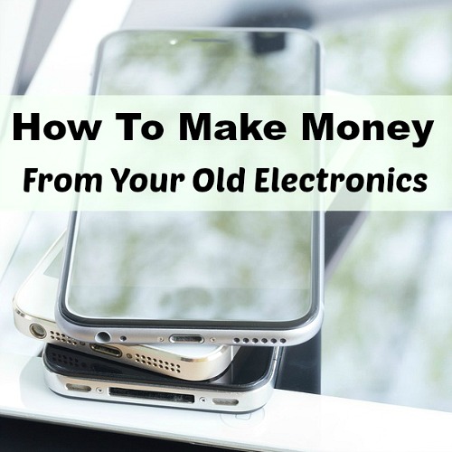 How To Make Money From Your Old Electronics- Is your home full of broken or unused electronics? Check out these ways to make money from your old electronics! | ways to add to your savings, make cash for Christmas, recycle cell phone, recycle tablet, make money from old devices, #makeMoney #frugalLiving #ACultivatedNest