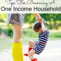 Tips For Becoming A One Income Household