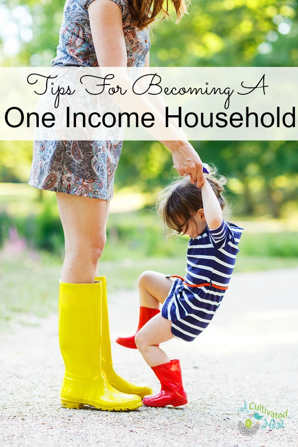 Tips For Becoming a One Income Household