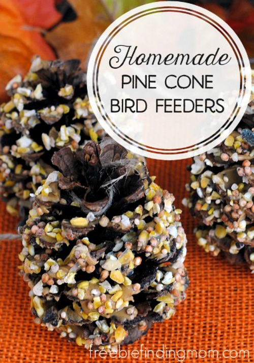 20 Fun DIY Pinecone Crafts- If you want a fun way to use all the pinecones in your yard, then you'll love these creative DIY pinecone crafts! | fall DIY projects, fall crafts using pinecones, homemade fall decorations, #DIY #pinecones #craft #fallDecor #ACultivatedNest