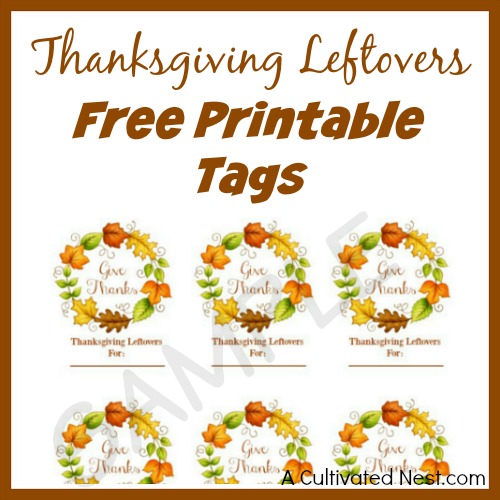 Free Printables for a Stress-Free Thanksgiving- Have a stress-free Thanksgiving this year with the help of this free printable Thanksgiving meal planner! Free printable wall art is also included! | Thanksgiving planner, #freePrintable #Thanksgiving #ACultivatedNest