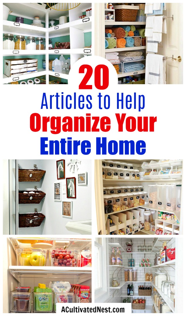 20 Articles to Help Organize Your Home for the New Year