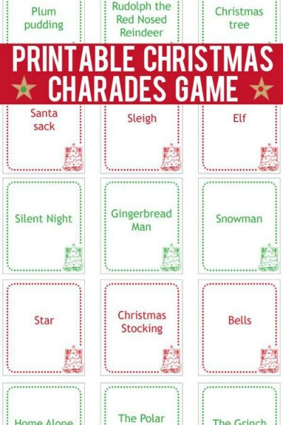 10 Printable Christmas Activities for Kids