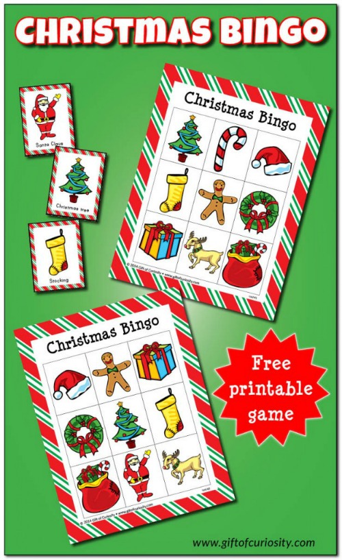 Christmas Bingo Printable