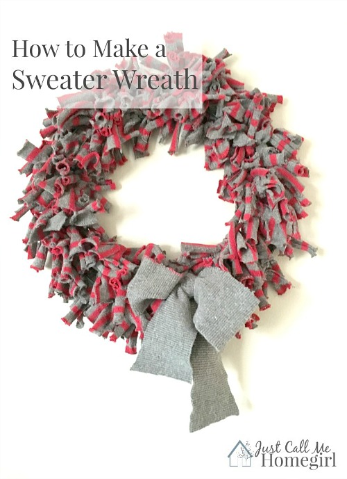 15 Upcycled Sweater Winter Decor DIY Projects- Once the holidays are over, your home may feel a bit bare. Make it pretty again with these upcycled sweater winter décor DIY projects! | repurposed sweater DIY, recycled sweater DIY, #diyProjects #winterDecor #diy #upcycling #ACultivatedNest